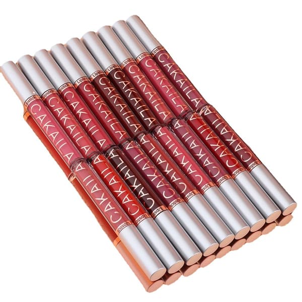 Makeup Lip Gloss 18 Nuancer Mat Læbestift, Transfer-resistent, Lip Gloss #15 15#