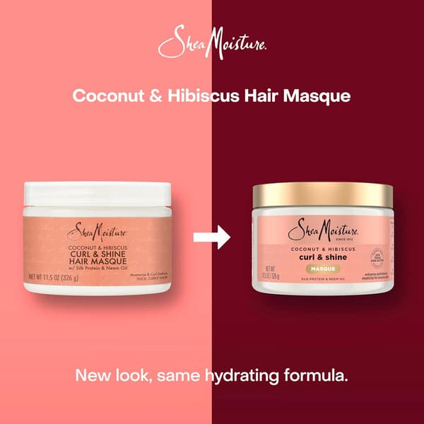 Hårmask Kokos & Hibiskus för torra lockar Hårmask med Sheasmör 326 g