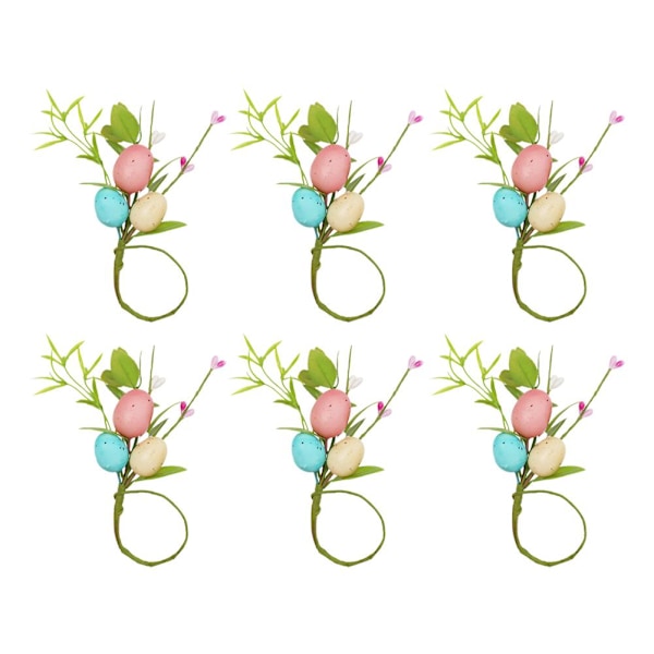 Påskägg Servettringar, Blommor Servettringar Grönska Servettring A 4