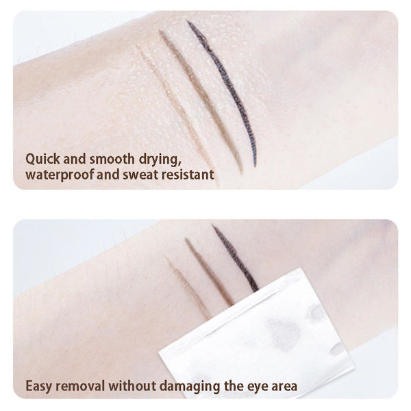 Suake 0,05 mm Ultratunn Flytande Eyeliner Penna Vattentät Långvarig Kladdfri Lämplig För Z0s6 2 # Brown ONE-SIZE