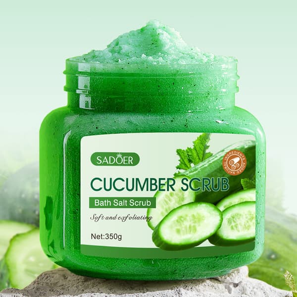 Frugtbaseret eksfolierende scrub, mango scrub 350g 350g mango
