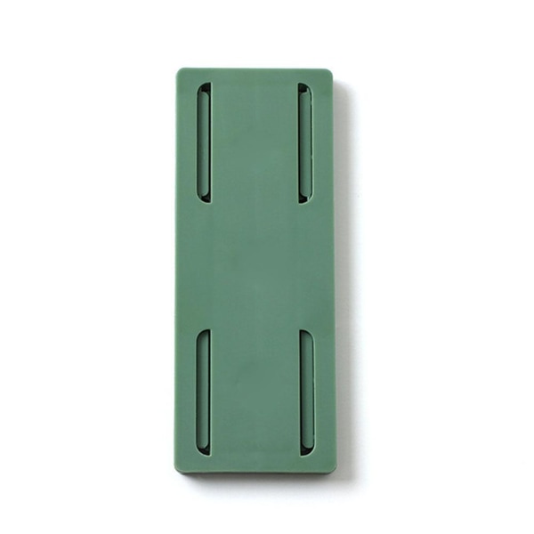 4x Uttag Hållare Plug Fixer Väggmonterad Strömskena Hållare green 1pcs 4pcs
