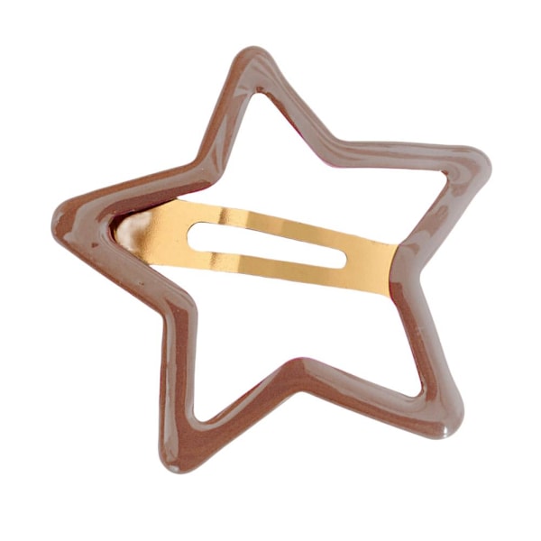 Vacker skata stjärna hårnål hår stil accessoar❀ coffee one-size