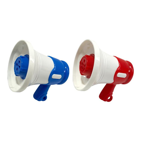 Inspelbar Mini Högtalare Med Musik Handhållen Megafon Röstförvrängare T S1P9 Red One size