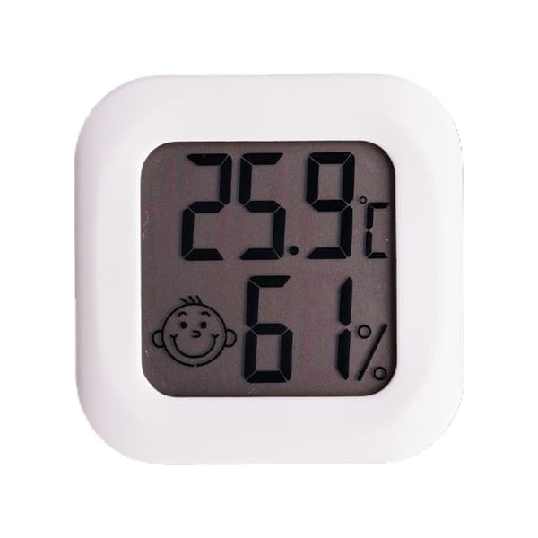 Innendørs LCD Digital Fuktighet Temperatur Termometer Hygrometer Måler Rom