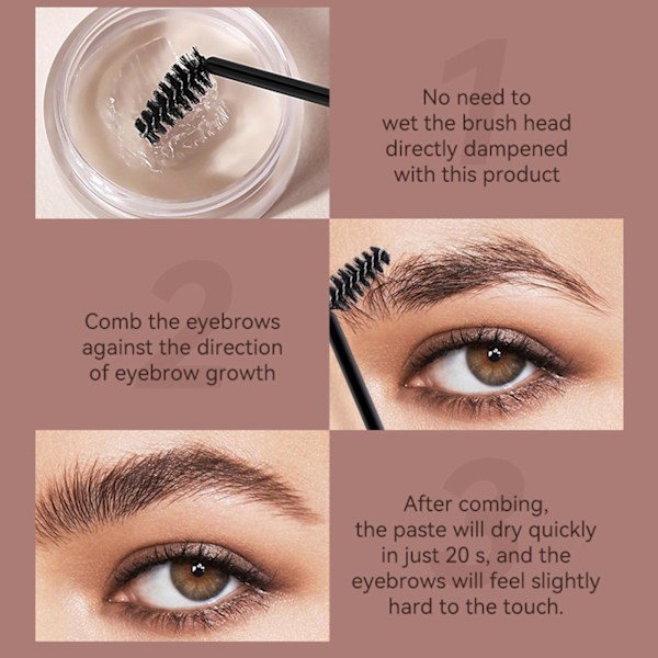 Styling Vattentät Ögonbrynspenna Ögonbryn Makeup S2 -Up Q4I8 T