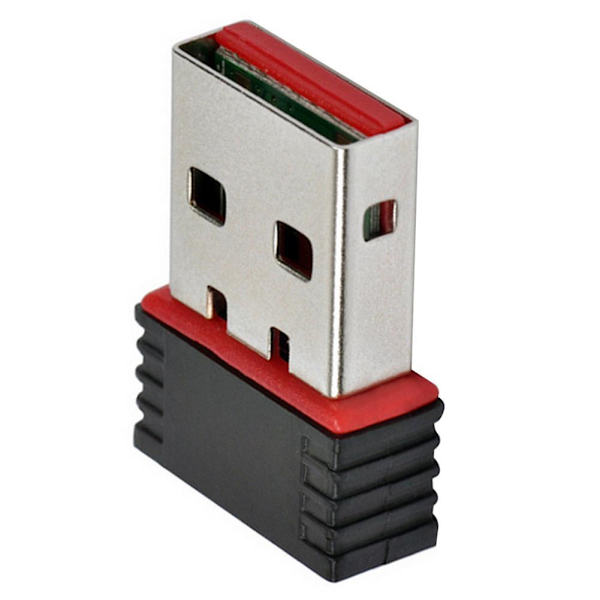 USB2.0 WiFi Trådlös Adapter Mini Nätverksdongel Adapter 150Mbps 802.11n P4W5