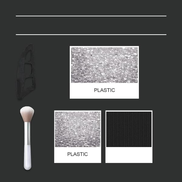 Ögonskuggsassistentkit Sminkborstverktyg Ögonmakeupverktyg Stenciler