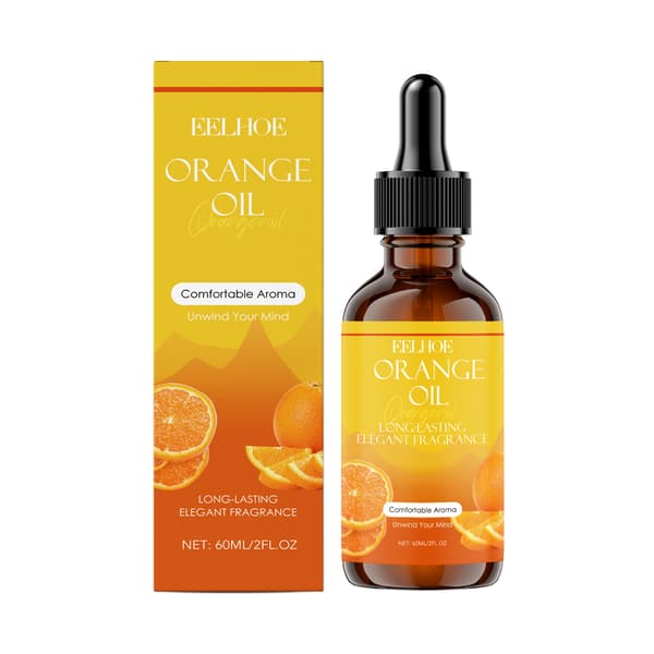 Aromatisk æterisk appelsinolie til indendørs diffusion, frisk og langvarig duft og massage.