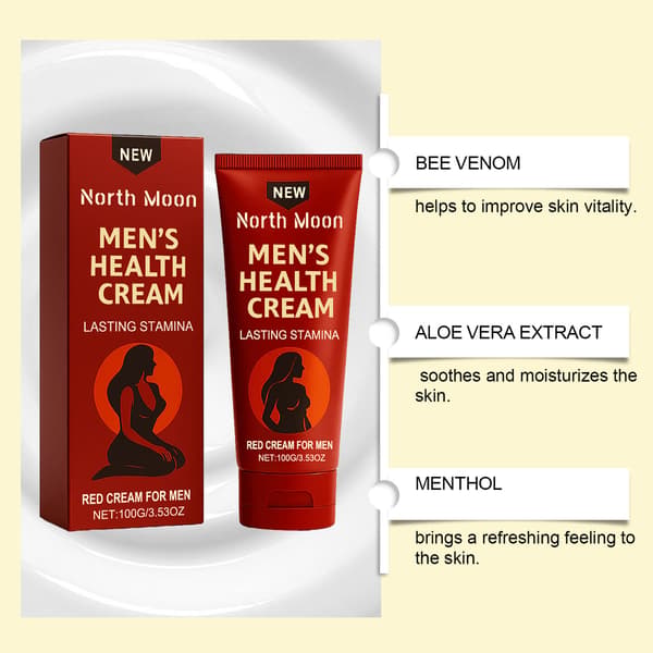 Daglig hudvårdskräm för män - Mild formula, 100g