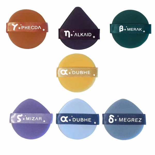Kudde Puderpuff Skönhetskudde Puff För Concealer Foundation Puder Multifunktionell Smink V0e5
