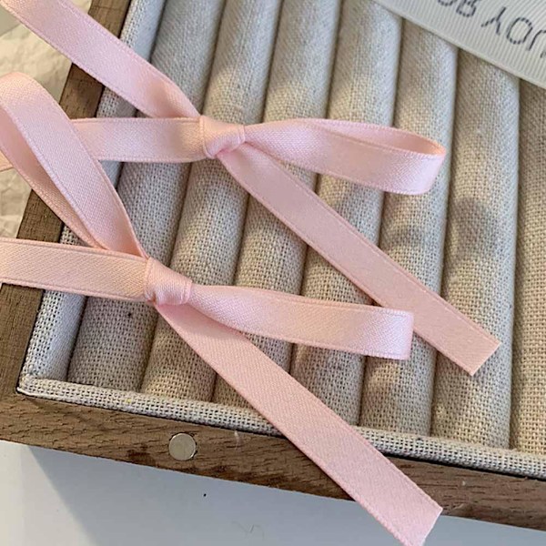 Söt rosett hårklämma mångsidig prinsessa flicka kantklämma flicka hår black one-size