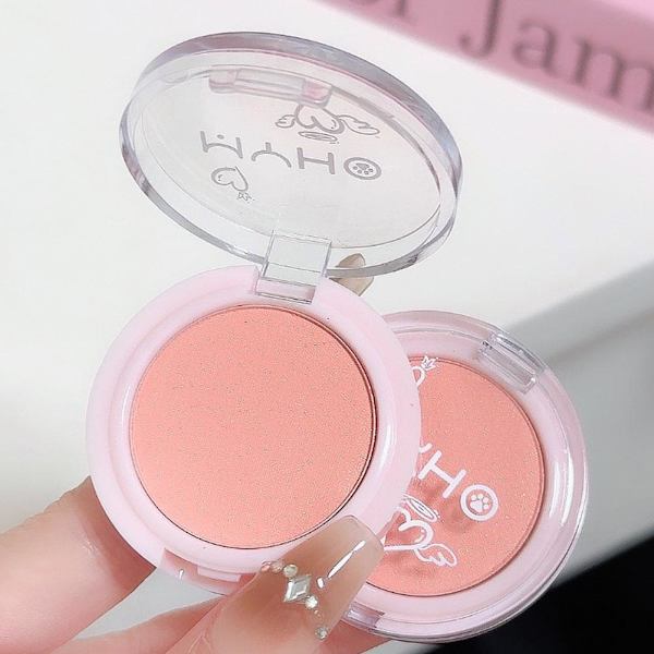 Ansiktsmatt Rouge Blush Vattentät Långvarig Ljusare Kontur Kind Blushe GX 1# 1.8g
