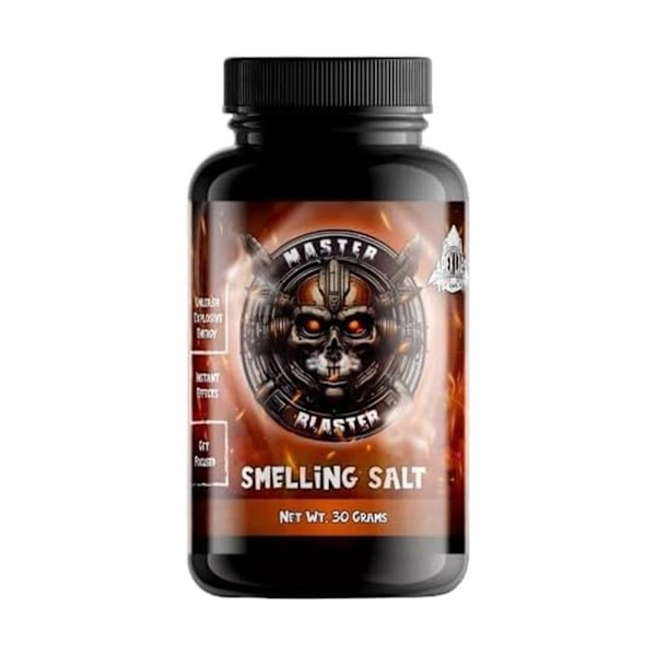 Luktsalt Energy Burst - Starkaste ammoniakinhalator Uppfriskande kroppsbooster orangeA 1pcs