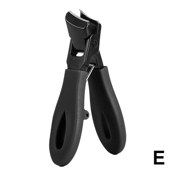 Anti-stänk Nagelklippare Stor Storlek Diagonal Nagelklippare Diag Black 1pcs