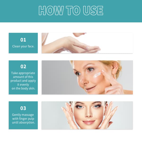 Retinol Ansiktskräm - Återfuktande Ansiktskräm (Applicera och Massera)