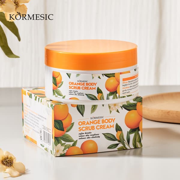 Orange Body Scrub - Blødgør ru hud