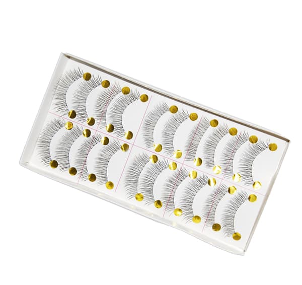 10 paria tekoripsiä ripset tekoripset Musta