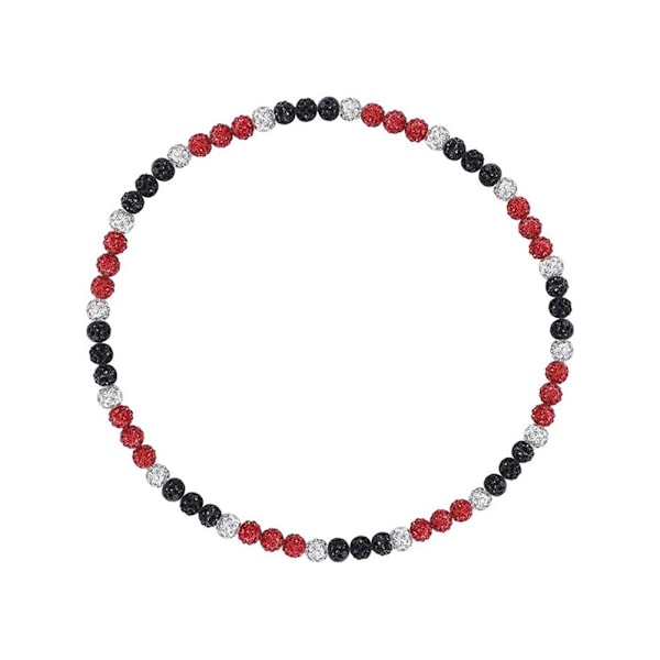 RJSQAQE Is-kollektion Halsband, Baseboll Bling Halsband, Rhinestones M one