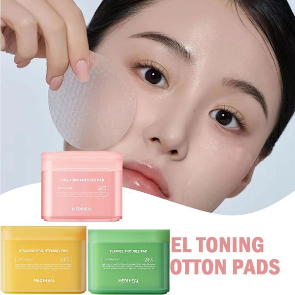 MEDIHEAL Retinol Collagen Lifting Pads 100 Pads Teatree 100pcs
