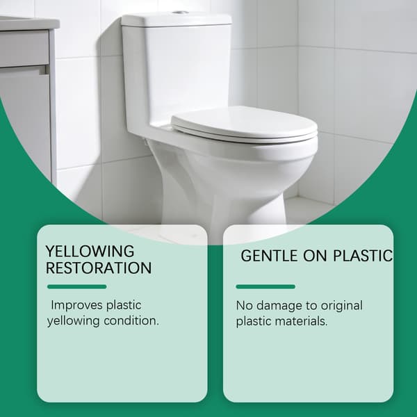 Fjerner gule pletter - Plastdele + Husholdnings- og bilbrug