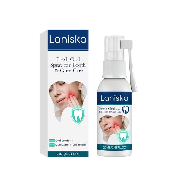 Skonsam munvårdsspray för fräsch andedräkt - 20ML