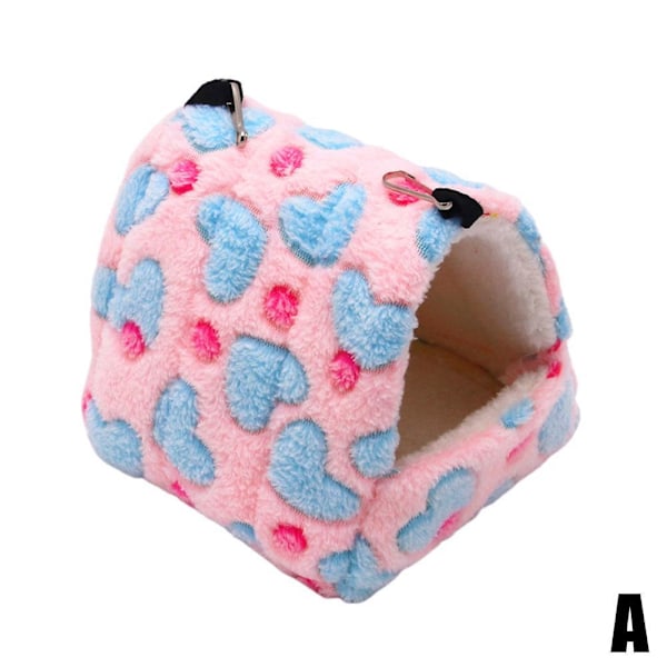 Hängmatta Frettilin Kanin Marsvin Råtta Hamster Möss Värmare AU Säng Pink M