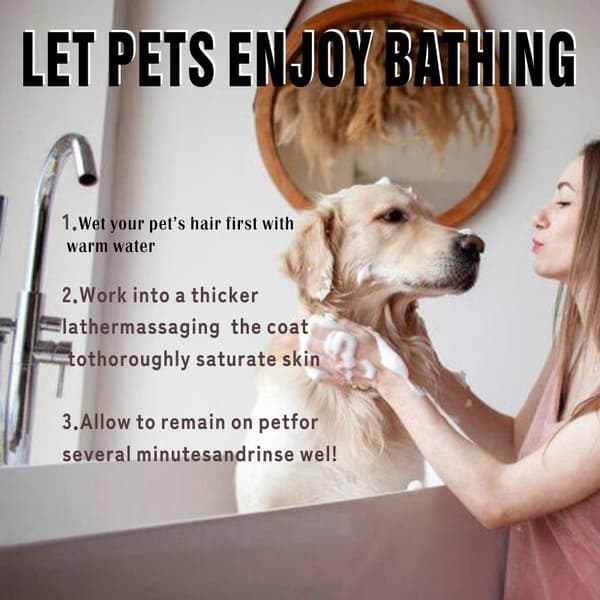 Plejeshampoo til katte og hunde - 100 ml, perfekt til daglig rengøring og deodorisering