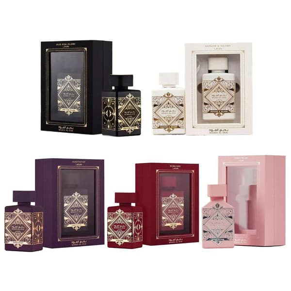 Bade'e Al Oud for Glory av Lattafa 100ml EDP Spray - Gratis ekspressfrakt Badee\" red 1 item