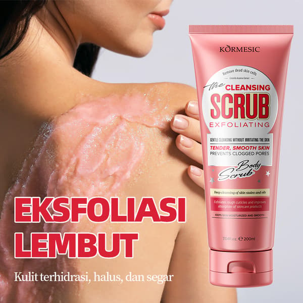 Kropsskrubbe eksfoliant for glat hud