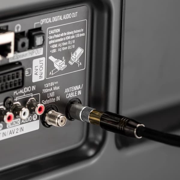 TV Coax Antenne Hun til Hun Adapter - RF Coax Antenne (2-pak)