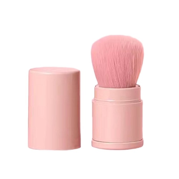 Infällbar sminkborste, portabel mini infällbar rougeborste Hot U5 blush brush 1pcs