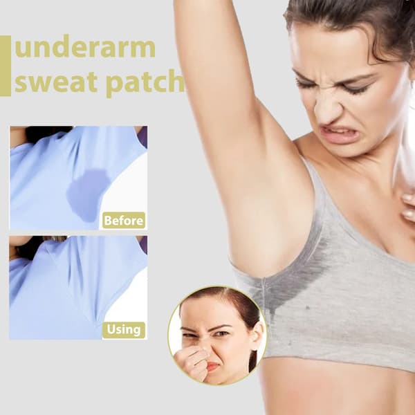 Usynlige, langtidsholdbare, svedafvisende, absorberende armhulepuder til sommerbrug.
