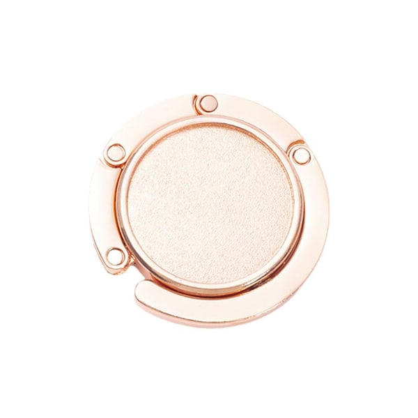 Bärbar hopfällbar bordsväska krok hängare hållare handväska klämma gold (color) 1PC