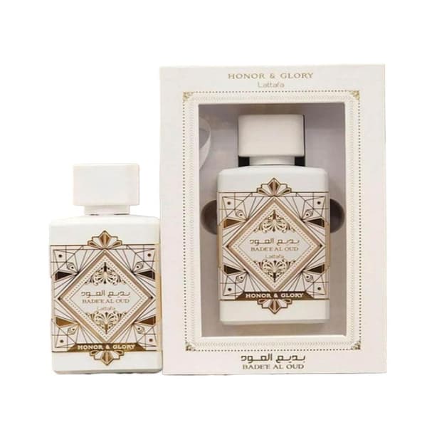 Bade'e Al Oud for Glory av Lattafa 100ml EDP Spray - Gratis ekspressfrakt Badee\" red 1 item