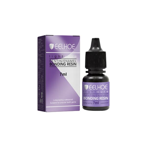 Glitrende Krystal Rhinestone Lim til Tanddekoration, 7ml
