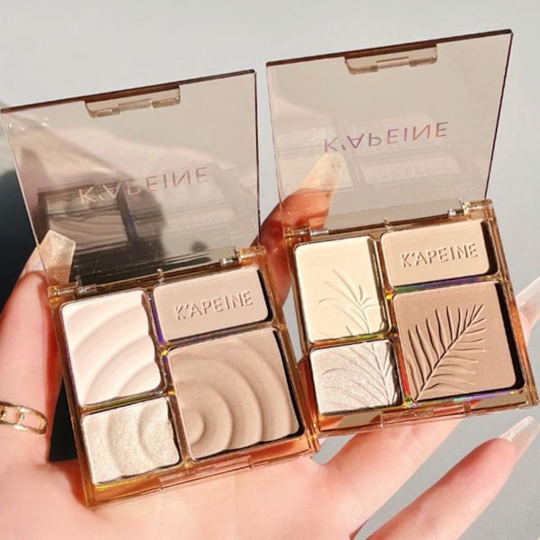 Kontureringspalett Highlight Konturering Allt-i-ett-palett Z0X1 tree shadow color 1.3g
