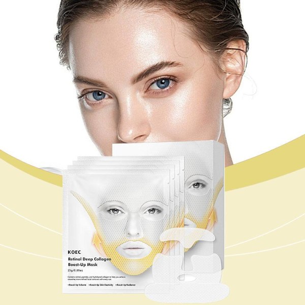 KOEC Deep Collagen Retinol Boost Up Mask 4 ark/förpackning