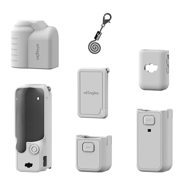 Silikonskydd för Osmo Pocket 3 -50% RABATT Snabbt gray All-purpose version