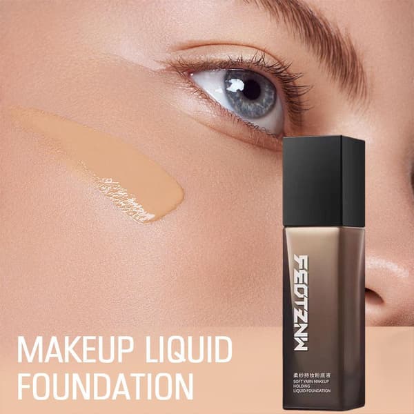 Flytande foundation för makeup Hudvårdsmask Hållbar foundation 30✨c Döljer Ny E7