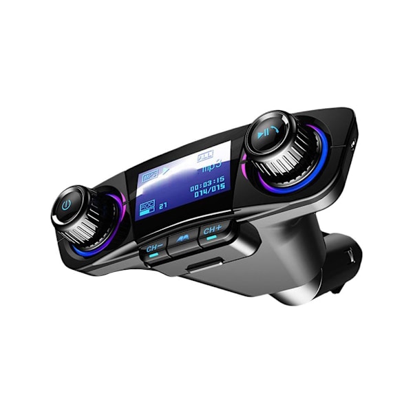 Bluetooth Bil FM-sändare MP3-spelare Handsfree Radioadapter