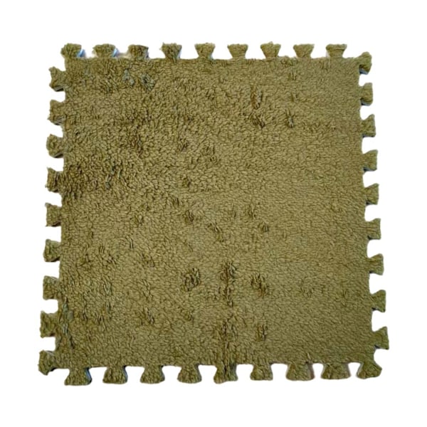 1 st 30X30cm EVA Skum Pusselmatta Mjuk Plysch för Hem Barn Sovrum grey 1pcs