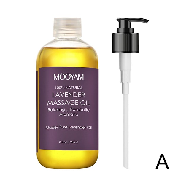Ren Naturlig Lavendel Avslappnande Anti Cellulit Kropps Hud Massage LAVENDER MASSAGE OIL 1pcs