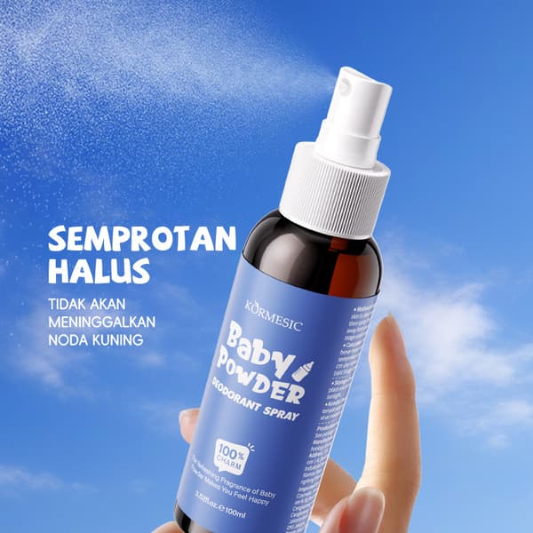 Babyspray - luktfjernende og oppfriskende