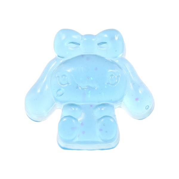 Söt Sanrio Kuromi Squishy Toy TPR Decompression Stress Relief R blue one-size