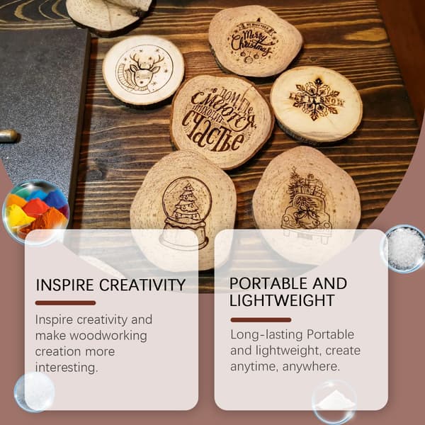 Træbearbejdning pyrografipen, træbrændingsmarkør, børns DIY håndværksdesign pyrografipen