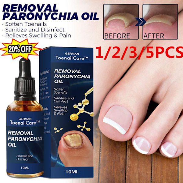 2023 Bästa Tyska NagelVård NagelProp Anti Paronychia Lindring Olja_ blueA 10ml 3pcs
