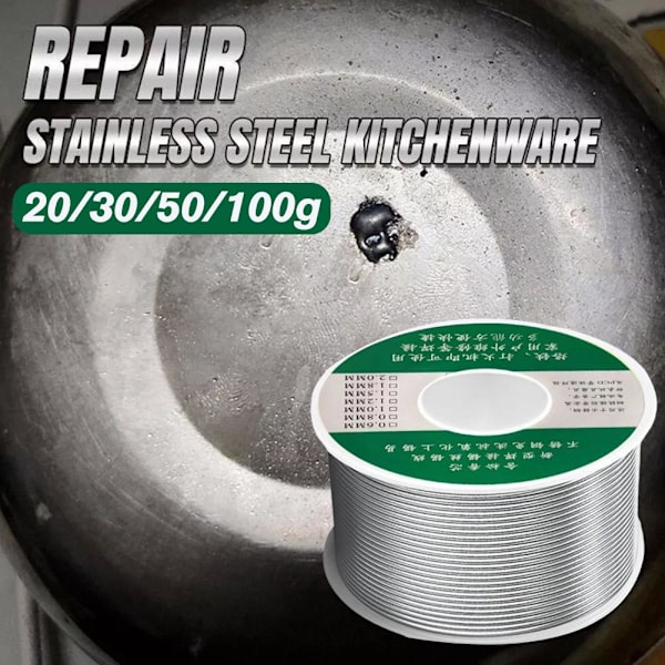 1* Aluminium Rostfritt Stål Lättare Lödtråd, Lödtråd Blyfri Försäljning 30g 1pcs
