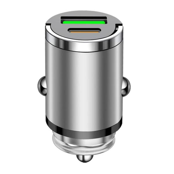 100W Billaddare PD Snabbladdning för iPhone Mini USB Typ C: Mini Bil C O1X2