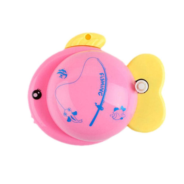 Wind-up Magnetic Fishing Twist Toy Mini Fiske Brädspel Machi pink  onesize